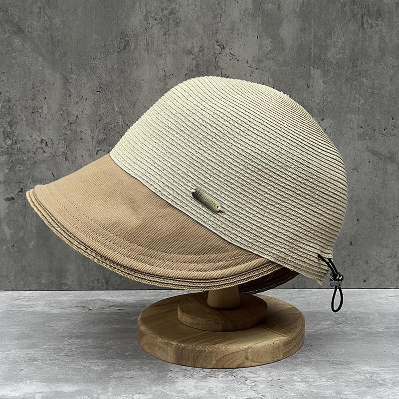 Hat Female Summer Cap Sun Protection Sun Hat Foreign Style Sun Hat Cool Hat Straw Hat Summer