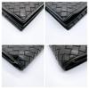 Used BOTTEGA VENETA Intrecciato Bi-fold Wallet Black Leather