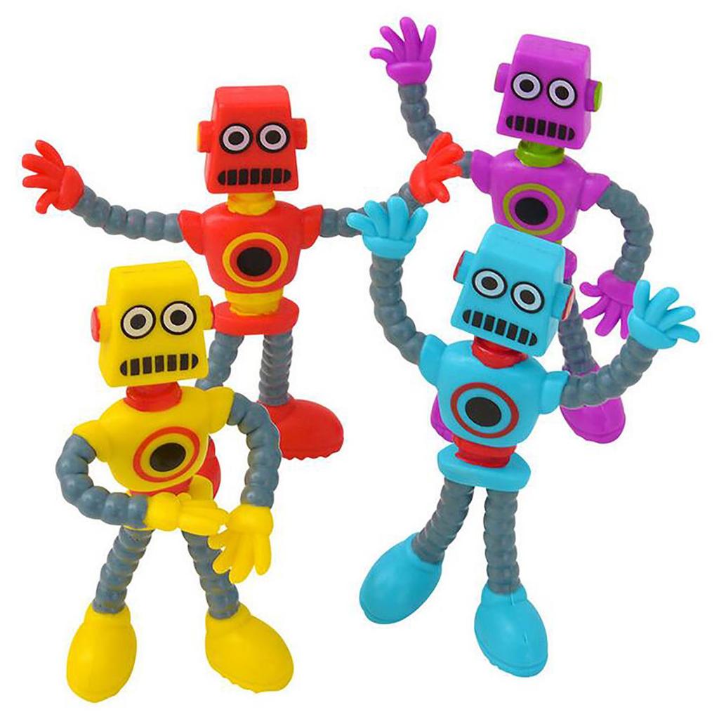 Figets Toys Creative Wire Robot Twisted Tdeformed Ever-Changing  Doll Fun Decompression Tricky Children Toy Christma Gift
