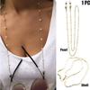 Simple Pearl Eyeglass Chain Hanging Neck Anti-falling Glasses Rope Glasses Accessories for Women