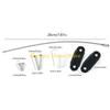 F26C Adjustable Furniture Anti tip Straps Wall Mounted Furniture Safety Straps Strong Heavy Duty Furniture Anti tip Straps