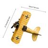 Wrought Iron Retro Metal Airplane Vintage Iron Aircraft Model  Desktop Decor