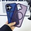 Durchsichtige Magnetische Handyhülle Für iPhone 15 14 Pro Max 16 Plus Hülle Matt Für Magsafe Für iPhone 16 13 12 11 Pro Max Hüllen