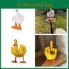 Cute Duck Trinket Resin Material Cartoon Style Funky And Charming Decoration Characters)