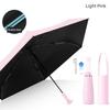 Double-Ribbed Telescopic Handle Umbrella 50% off with Colorful Coating, Sunshade Umbrella, Compact Sun and Rain Umbrella, Promotional Umbrella