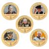 British King Charles Commemorative Medal Metal Set Collection Decoration Coin
