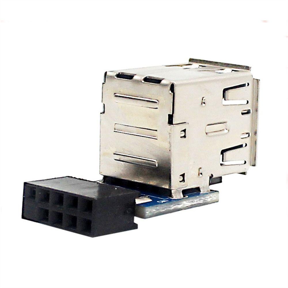 Converter Adapter Cable Converter USB 2.0 Adapter USB Double Layer Adapter Motherboard Header