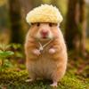 Handmade Knitted Hamster Hat Cute Hand-knitted Pet Hat Pet Costume  Pet Photoshoot Props