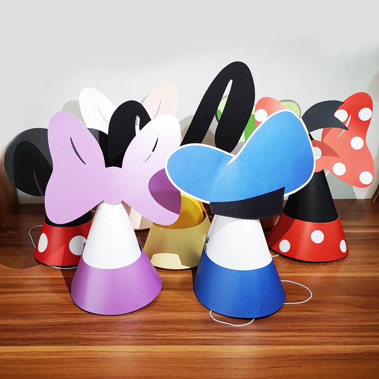 Chapéu Decorativo de Aniversário Igual Relógio de Festa na Foto Chapéu de Festa Personalizado Chapéu de Festa Moderno