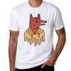 Fox In Sweatshirt Tshirt Plus Size Quick Dry Sports Tee