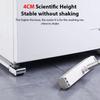 2PCS Washing Machine Stand Mobile Base Adjustable Roller Furniture Dolly Refrigerator Moving Cart Furniture Base Bracket Movers
