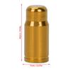 50pcs Aluminum Alloy Anodized Bike Tire Presta Air Valve Anti dust Cover Caps (Gold)
