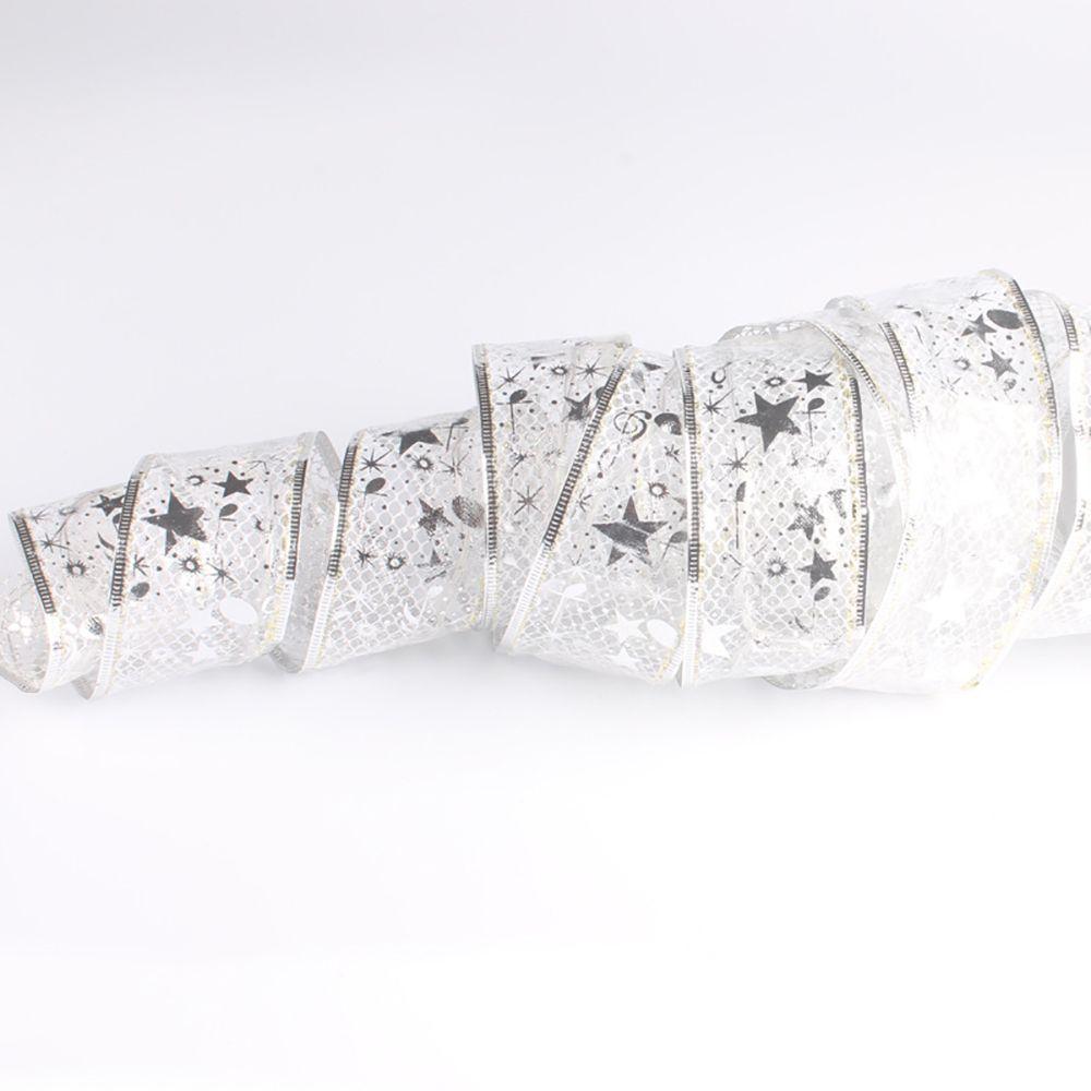 Ribbon Bows Lights LED Lights Christmas Ribbon Christmas Tree Decorations Xmas Tree Ornaments