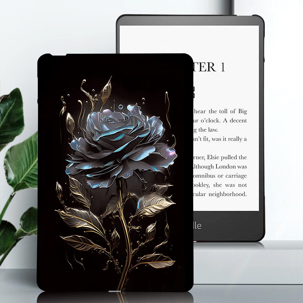 Silicone Tablet Case For Amazon Fire Max 11inch Cases Kindle Paperwhite (2024) 7inch Flexible Soft TPU Black Shell Cover