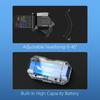 Adjustable LED Flashlight Headlamp Rechargeable Super Bright Head Torch Camping Fishing Cycling Hiking Motion Sensor Headlights