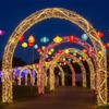 Tub PVC Flexibil Rulou de 16,4ft Țeavă Aluminiu Plastic Pentru Decorare Festival Aniversar Aranjament Flori Nuntă