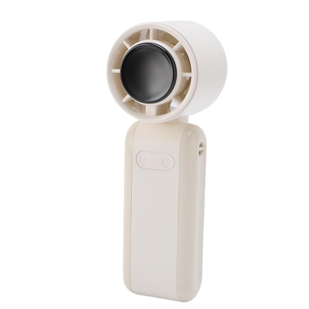 Handheld Fan 5 s Quiet Folding Digital Display Portable Fan with Stand for Travel Beach Outdoor Camping