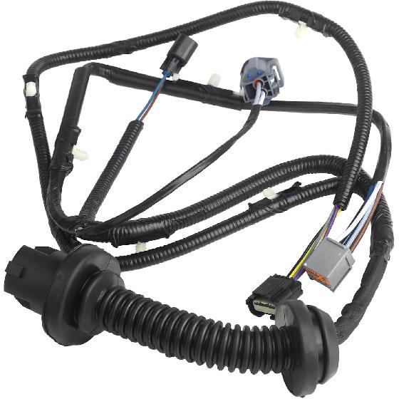 Driver Side LH Rear Door Jumper Wire Harness Assembly Fits For 2009-2014 Ford F150 Crew Cab Replaces# 9L3Z-14631-CAA