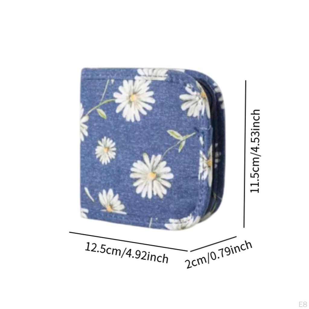 Sewing Accessories Bag Organizer Empty Multifunctional Sturdy,Crochet Hook Case Travel for