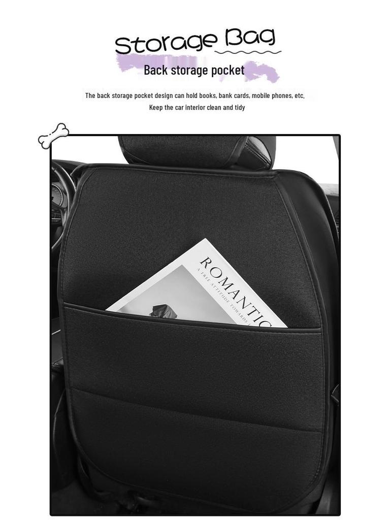 Cartoon West Highland Car Seat Cushion for BYD Seal 06 Yuan PLUS/Pro - Universal and Breathable, All-Season.