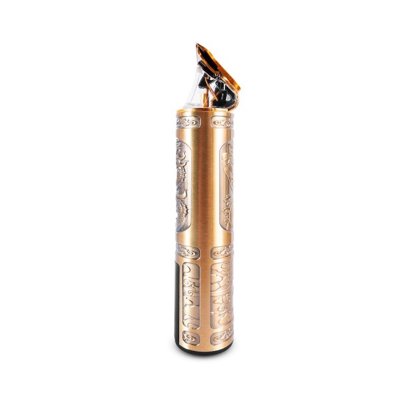 Tondeuse Sans Fil Pour Cheveux Et Barbe Avec Ecran Led Dore Modele Dragon De Becker