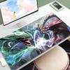 Mouse Pad Large PPokemon Dragon Gamer Gaming Accessories Speed Keyboard Rubber Lock Edge Desk Mat Laptop Mousepad