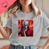 Camisetas Devil May Cry Camiseta De Unisexga Corta Vintage Cartoon Game Y2k Clothes Cotton Crewneck Trendy Cool Tee Goth Tops