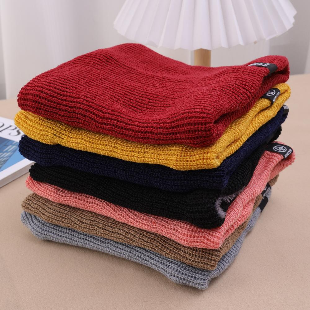 Luxurious Winter Cashmere Scarf for Women Thick Fleece Neck Warmer Wool Knit Bandana Plush Ski Headband Buff