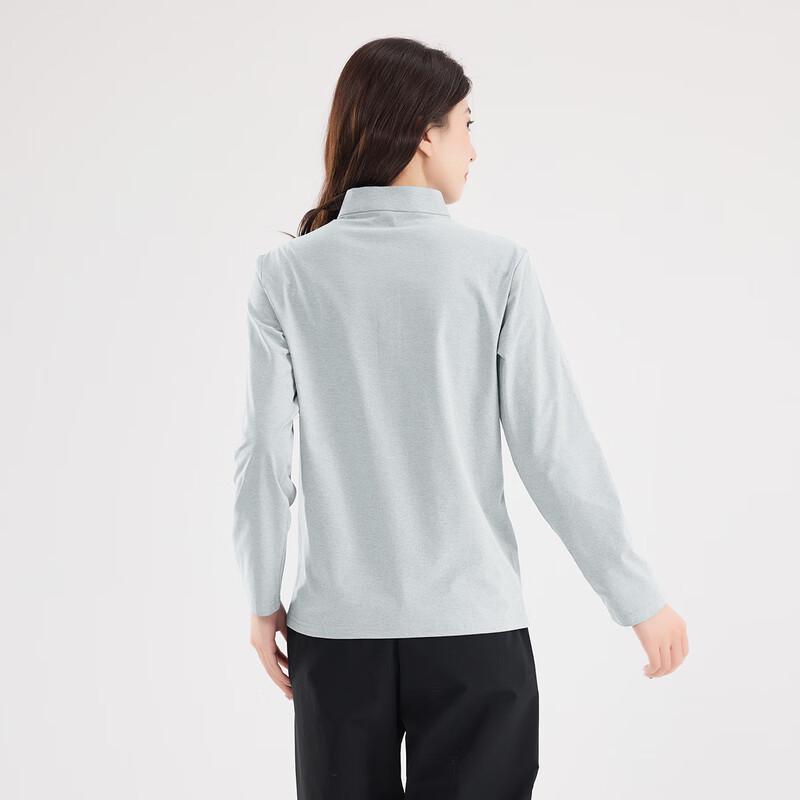 Vepeal Couple's Fashion Stand-Collar Long-Sleeve T-Shirt