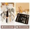 Expandable Drawer Organizers for Utensils Holder,Adjustable Cutlery Tray,Plastic Drawer Dividers Organizers for Kitchen