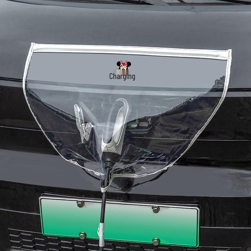 Magnetic Rainproof Electric Vehicle Charging Port Cover