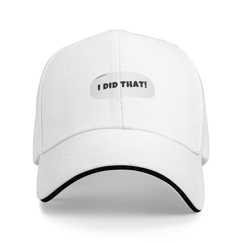I Did That Sun Baseball Cap Summer Classic Trucker Hat For Unisex Unisex Hiking Fishing Snapback Cap