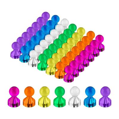 10 Stuks Drukspeld Magneet Drukspeld Kantoor Drukspeld Sterke Neodymium Kegelmagneet Super Koelkast Sticker Magnetische Drukspeld