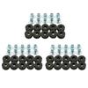 10 stk motorsykkel gummipakninger Bolterstatning for Honda for Suzuki for Kawasaki Yamaha Kåpeputer Dempere Sett Assortiment