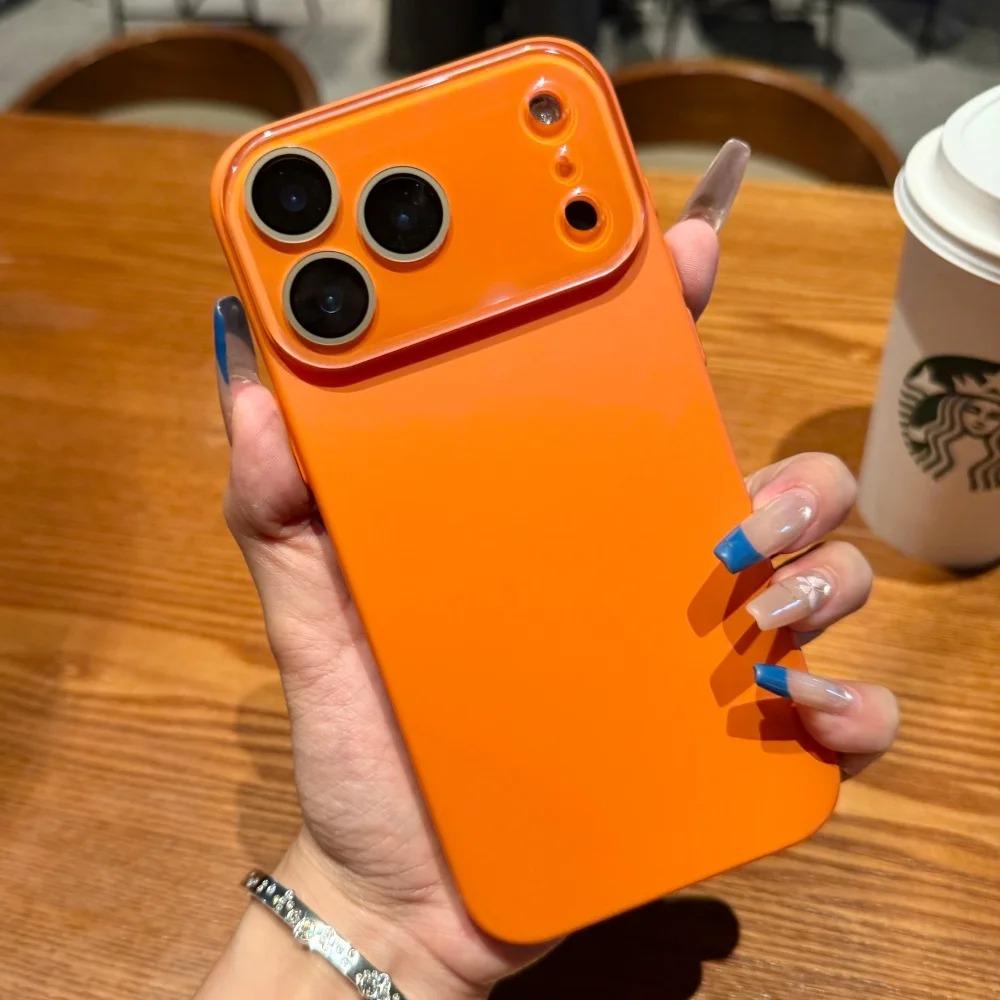 Luxury Full Glass Camera Lens Protection Matte Phone Case For iPhone 17 16 15 14 Plus 13 12 Pro Max 17Pro Air Shockproof Cover