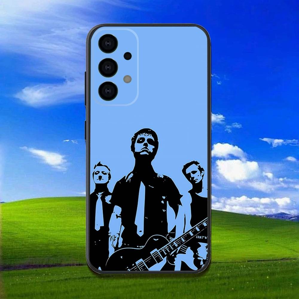 G-Green Day Band Phone Case For Samsung Galaxy A13,A21s,A22,A31,A32,A52,A53,A71,A80,Soft Black Shell