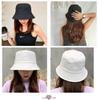 And Bucket Hat Unisex Simple Korean Style Plain Street Casual Hat Cap Outdoor 3 Colors Cap Hat Bucket Hat Safari Unisex Outdoor Street Sports Large