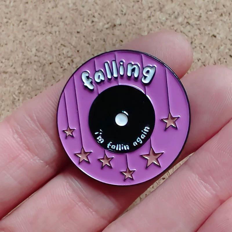 Popular Music Art Enamel Pins Rock Band Cartoon Brooches Backpack Decoration Lapel Badge Gifts For Good Friends