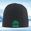 Basketball City Skyline Green Word Mark Unisex Women Unisex Knitted Hat Beanie Pullover Cap Winter Thermal Warm Christmas Outdoor C