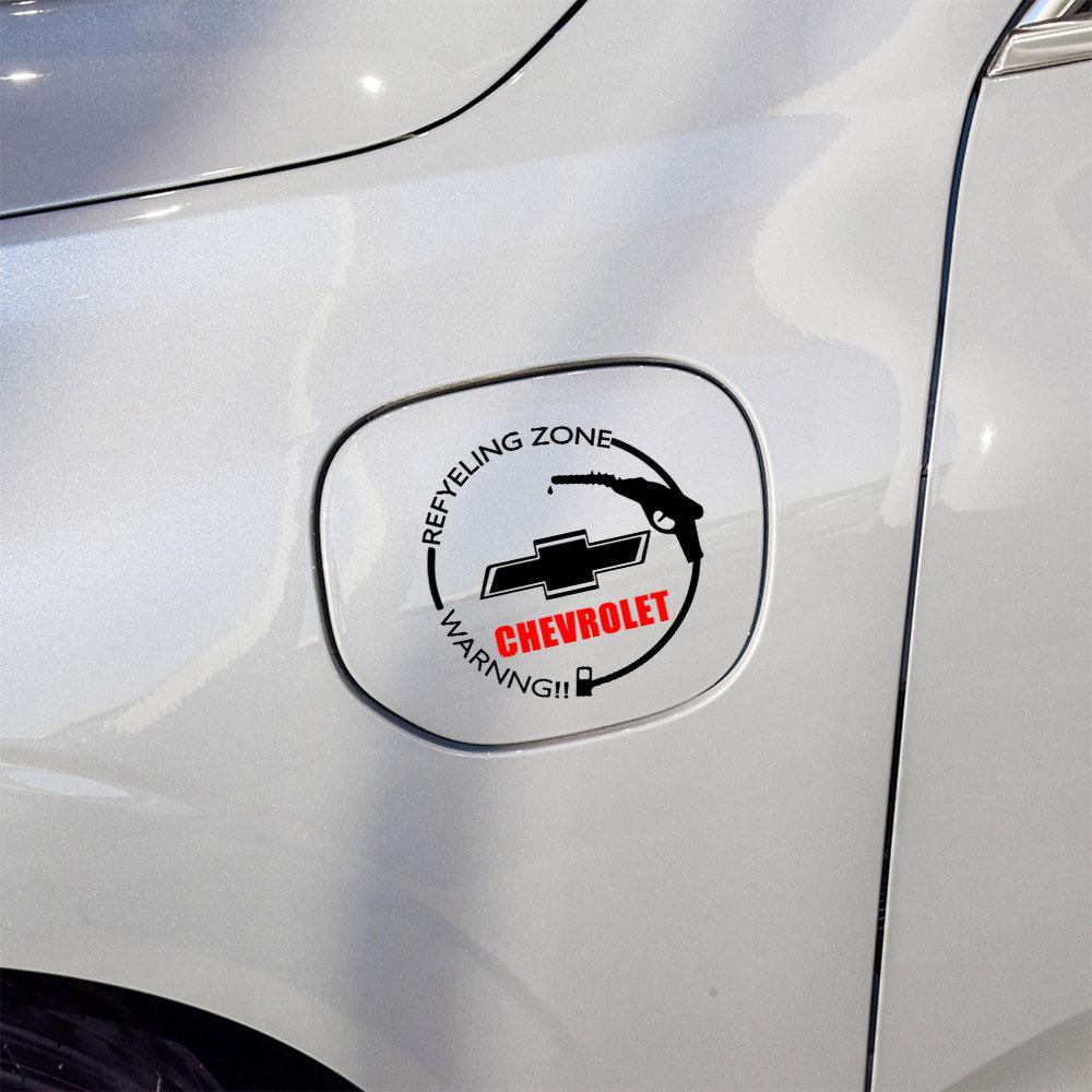 Car Fuel Tank Cap Decoration Sticker Auto Exterior Decals For Chevrolet Suburban Cruze Spark Captiva Camaro Malibu Trax Lova Z71