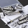 Four Candies Metal Mechanical Pencil HB Lead Refills for and with Case Set, 0.9mm (3 Leads), (360 Leads), Eraser, Drafting, Writing, Sketching,