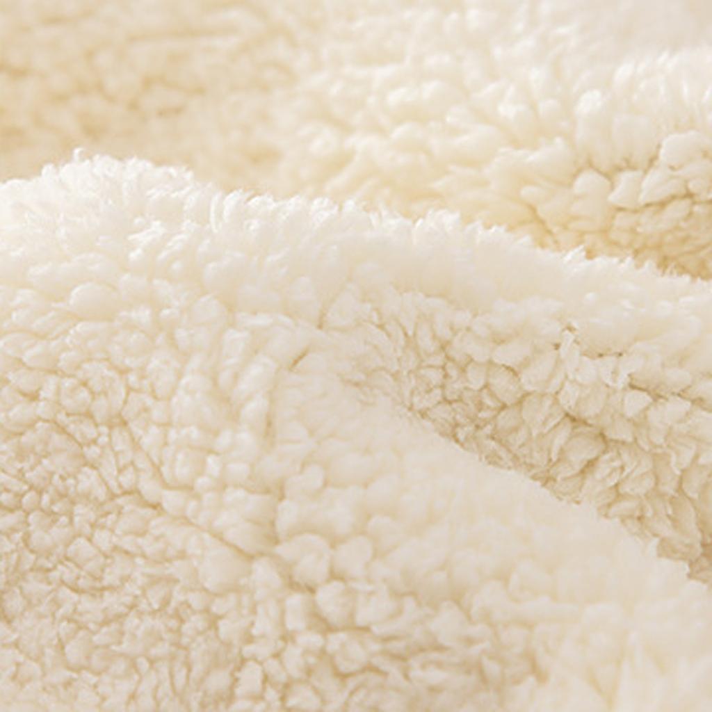 Women's High Waist Casual Pants Color Fleece Thermal Leggings Winter Long Fleece Trousers Plush Running