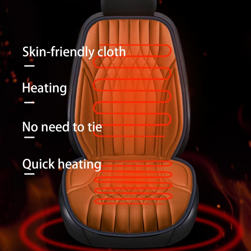 Car Heating Seat Cushion Heated Seat Cushion Pad 12V Electric Heating Pad For Car Seat Skin-friendly Car Seat Heating Pad For