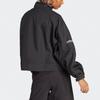 adidas Originals Women's Loose Fit Stand Collar Sports Casual Jacket Black Women IB7374
