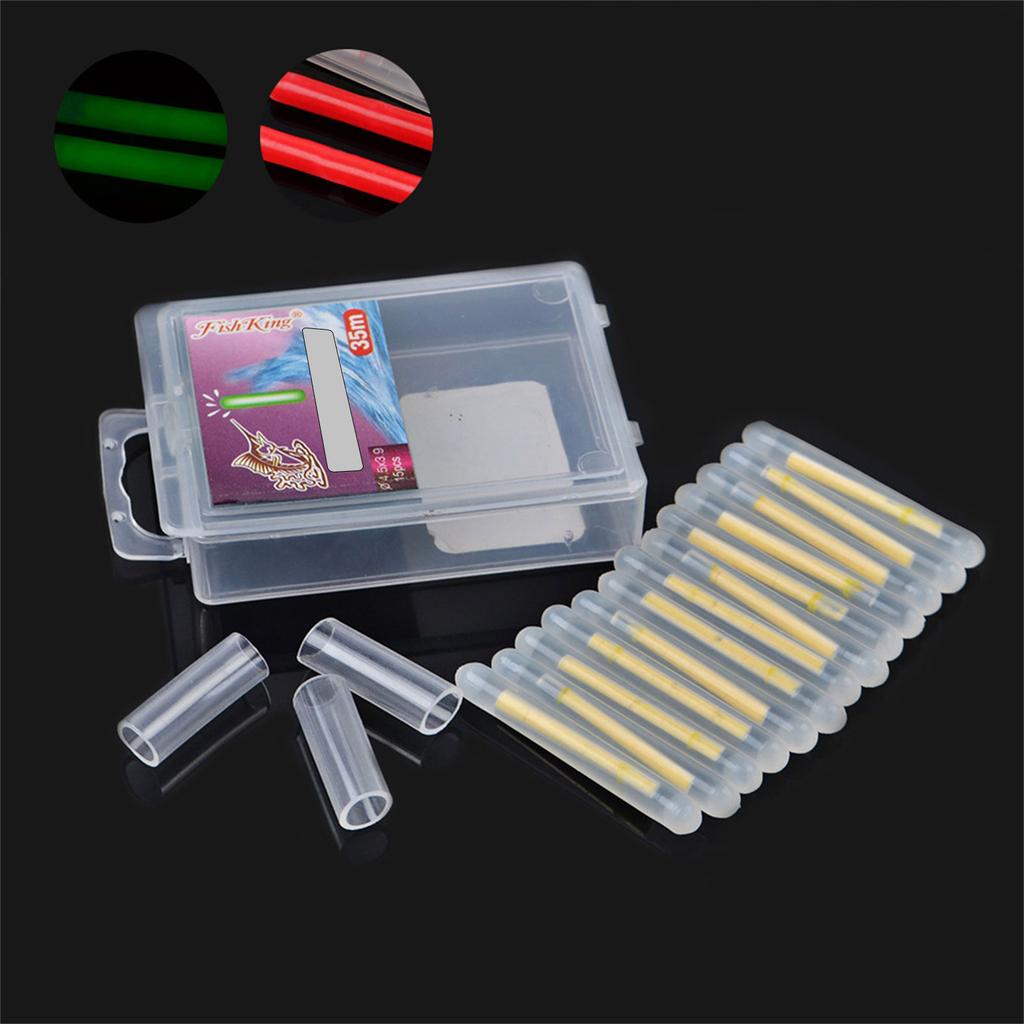 Fishing Rod Glow Stick Night Fishing Float Light Glow Stick Bites Alarm Luminous Glow Lamp Rod Tip Glow Stick Tube