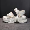 New Summer Style Fashionable Comfortable Wear-resistant and Elegant Sports and Leisure Increased Thick-soled Beach Shoes