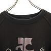 courreges Long sleeve sweat trainer 160A black Kid's Used