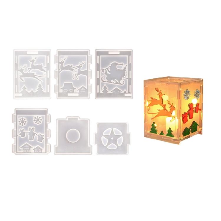 

Creative Christmas Lamp Elastomer Cast DIY Rosin Deck Crafting Set For Novices 1