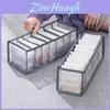 Japanese Style Underwear Organizer With Divided Compartments For Drawer Storage And Closet Use