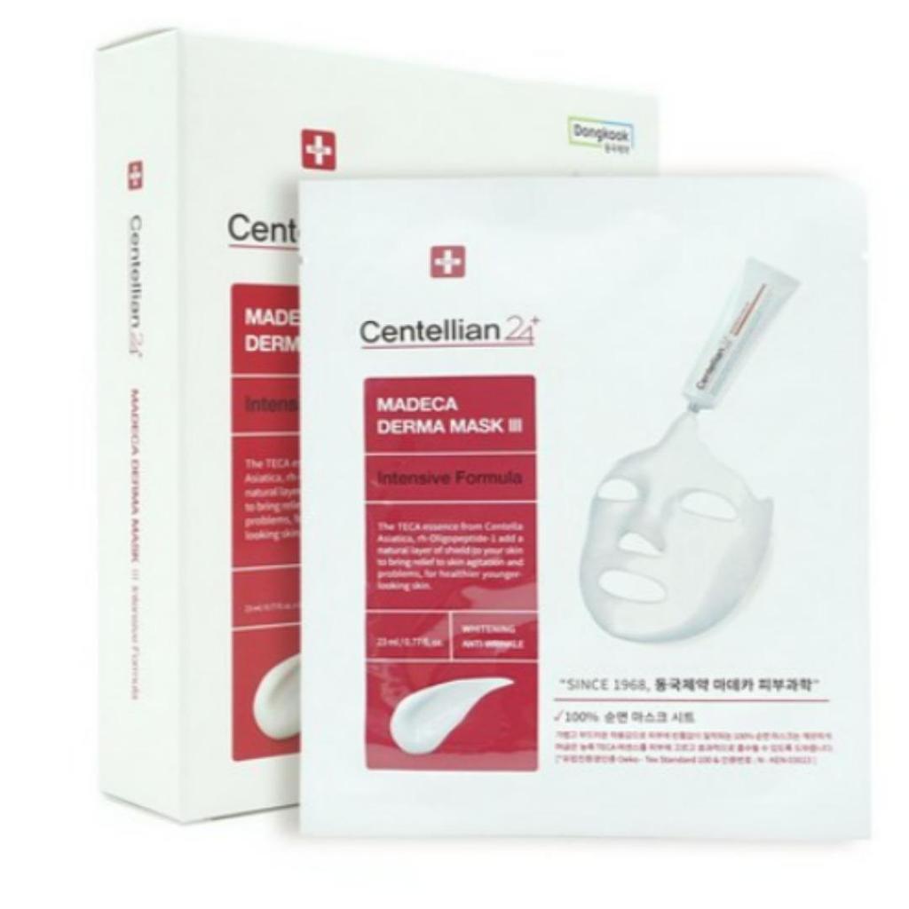 CENTELLIAN24 Masque Derma III de Madeca Formule Intensive (10 feuilles)